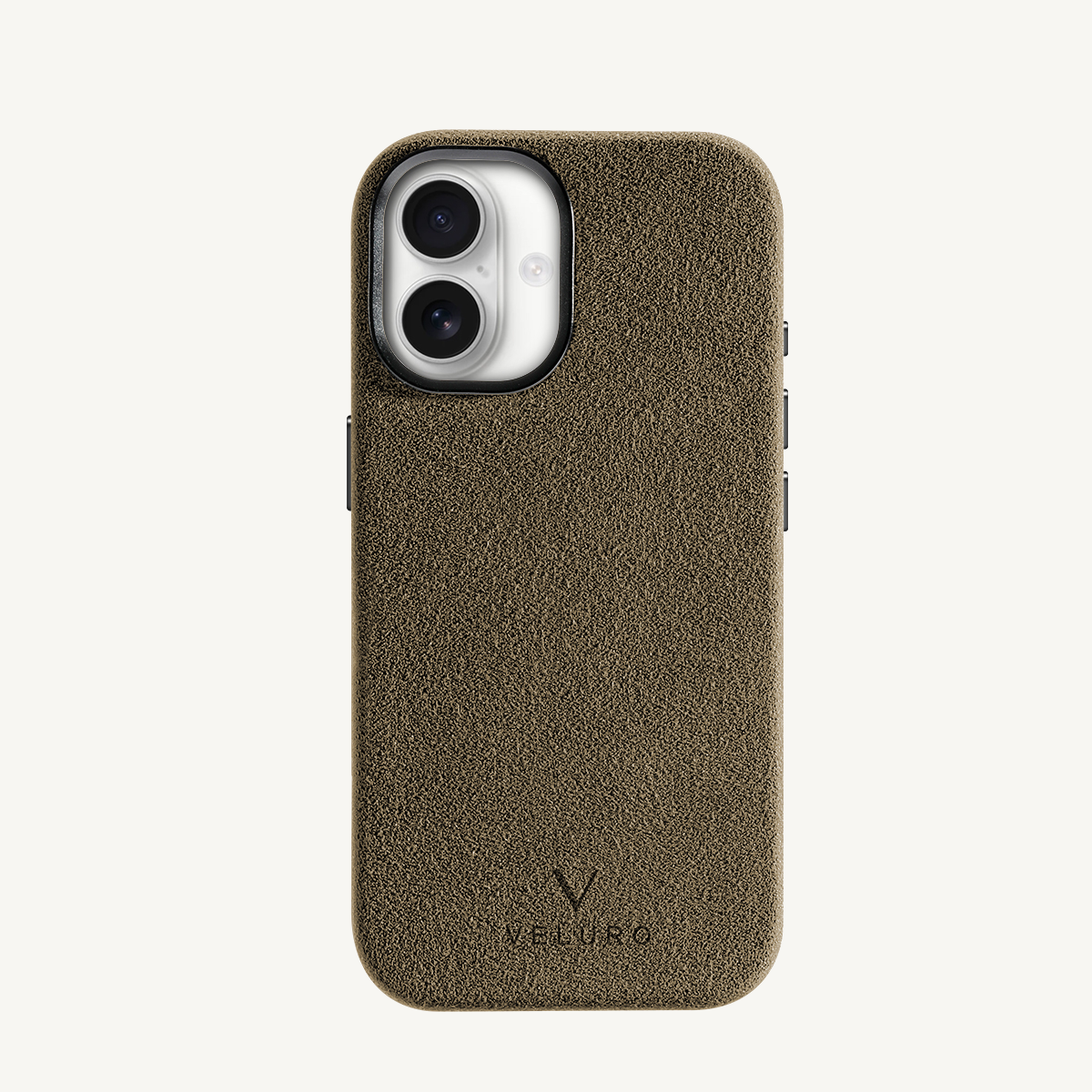 iPhone 17 Alcantara Case Taupe