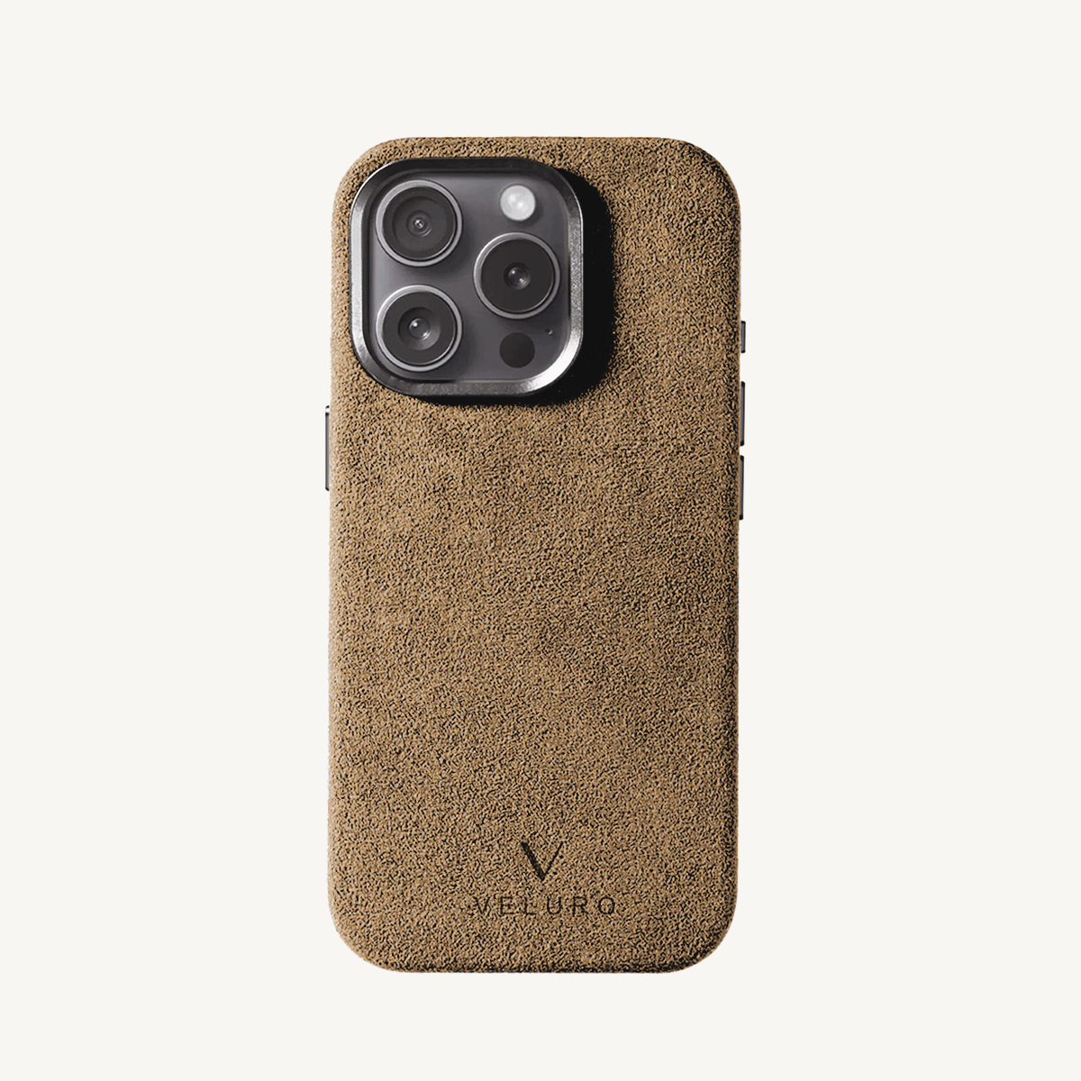 iPhone 16 Pro Alcantara® Case Taupe