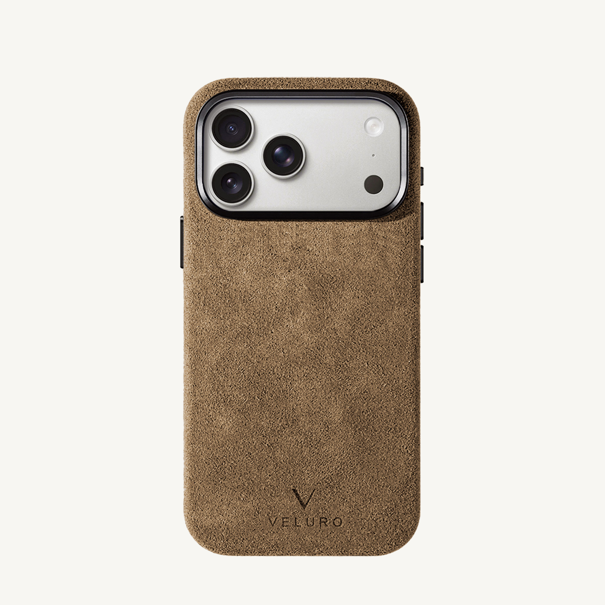iPhone 17 Pro Max Alcantara® Case Taupe