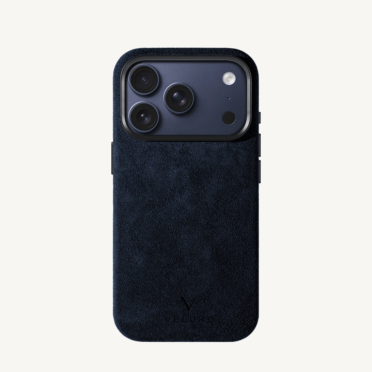 iPhone 17 Pro Alcantara Case Navy Blue