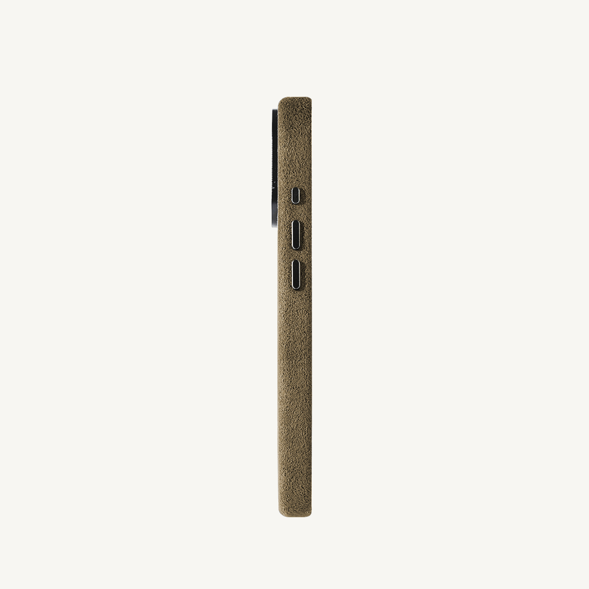 iPhone 16 Alcantara Case Taupe