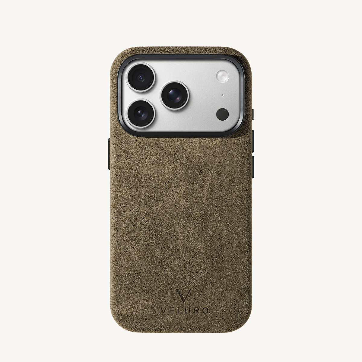 iPhone 17 Pro Alcantara Case Taupe