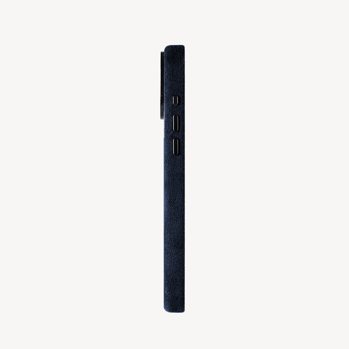 iPhone 16 Pro Max Alcantara Case Navy Blue
