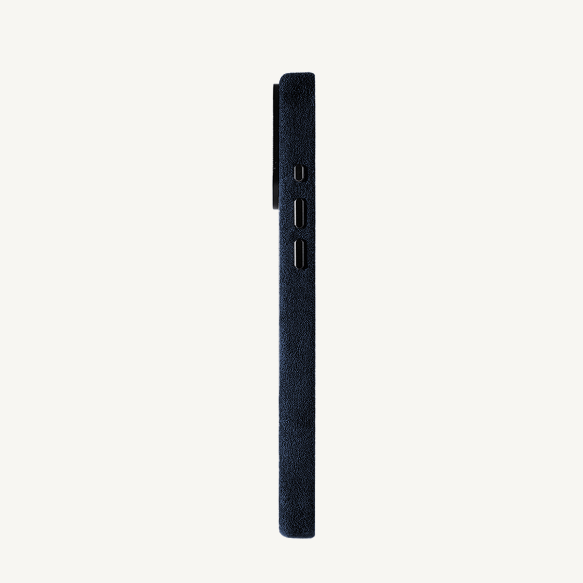 iPhone 17 Pro Max Alcantara Case Navy Blue