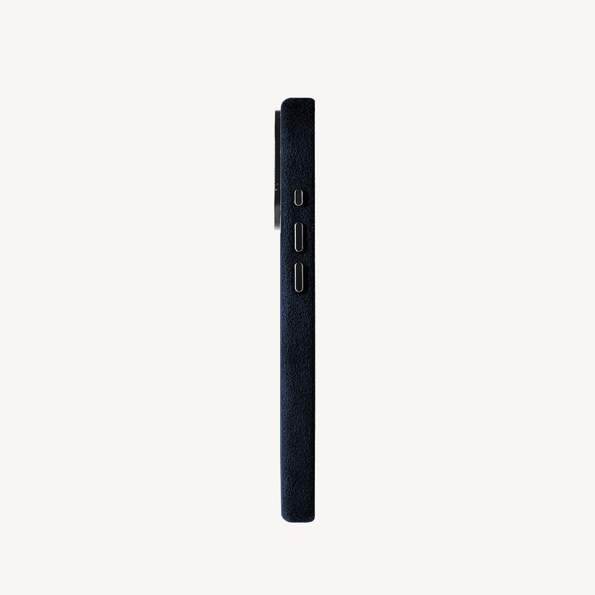 iPhone 16 Alcantara Case Navy Blue