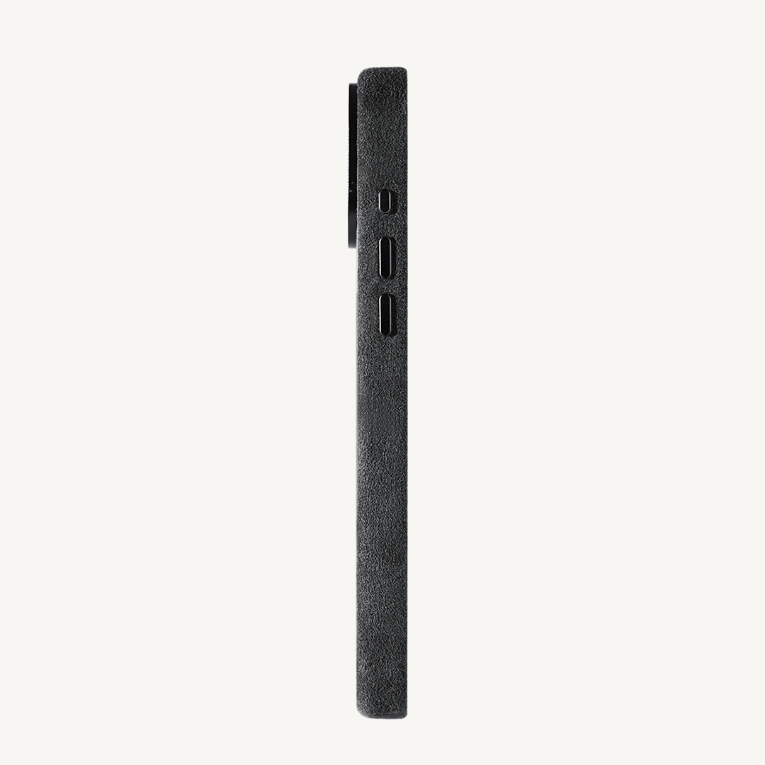 iPhone 16 Pro Max Alcantara Case Space Grey