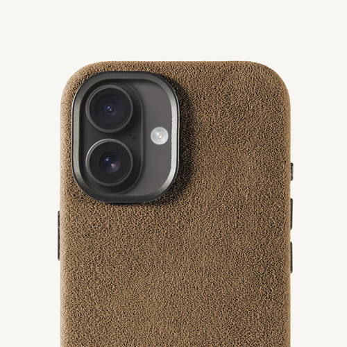 iPhone 16 Alcantara® Case Taupe
