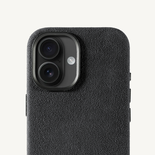 iPhone 16 Alcantara Case Space Grey