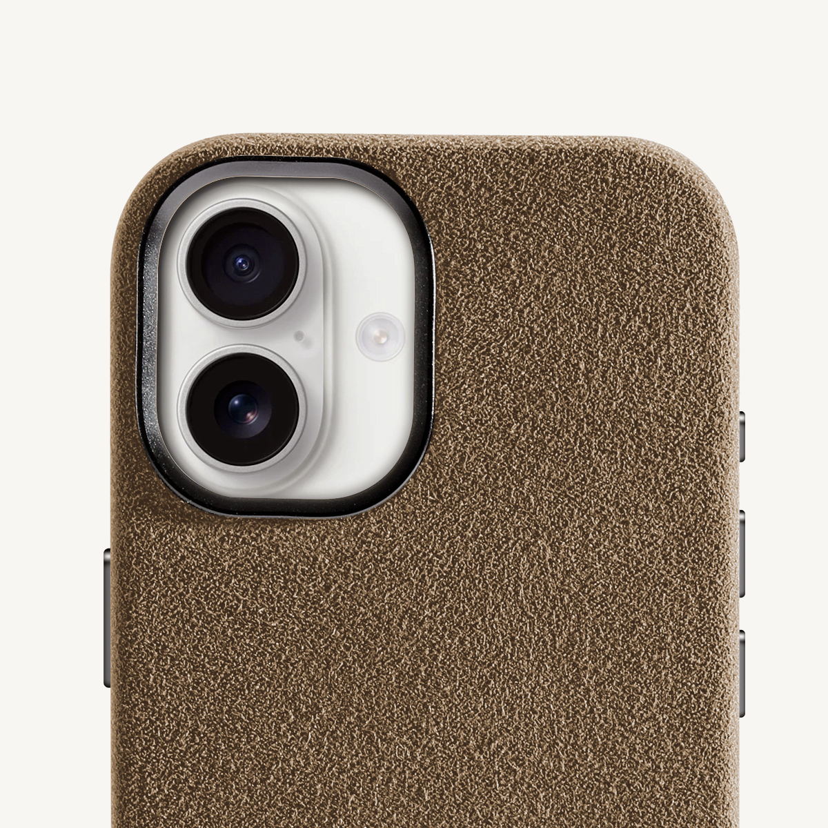 iPhone 17 Alcantara® Case Taupe