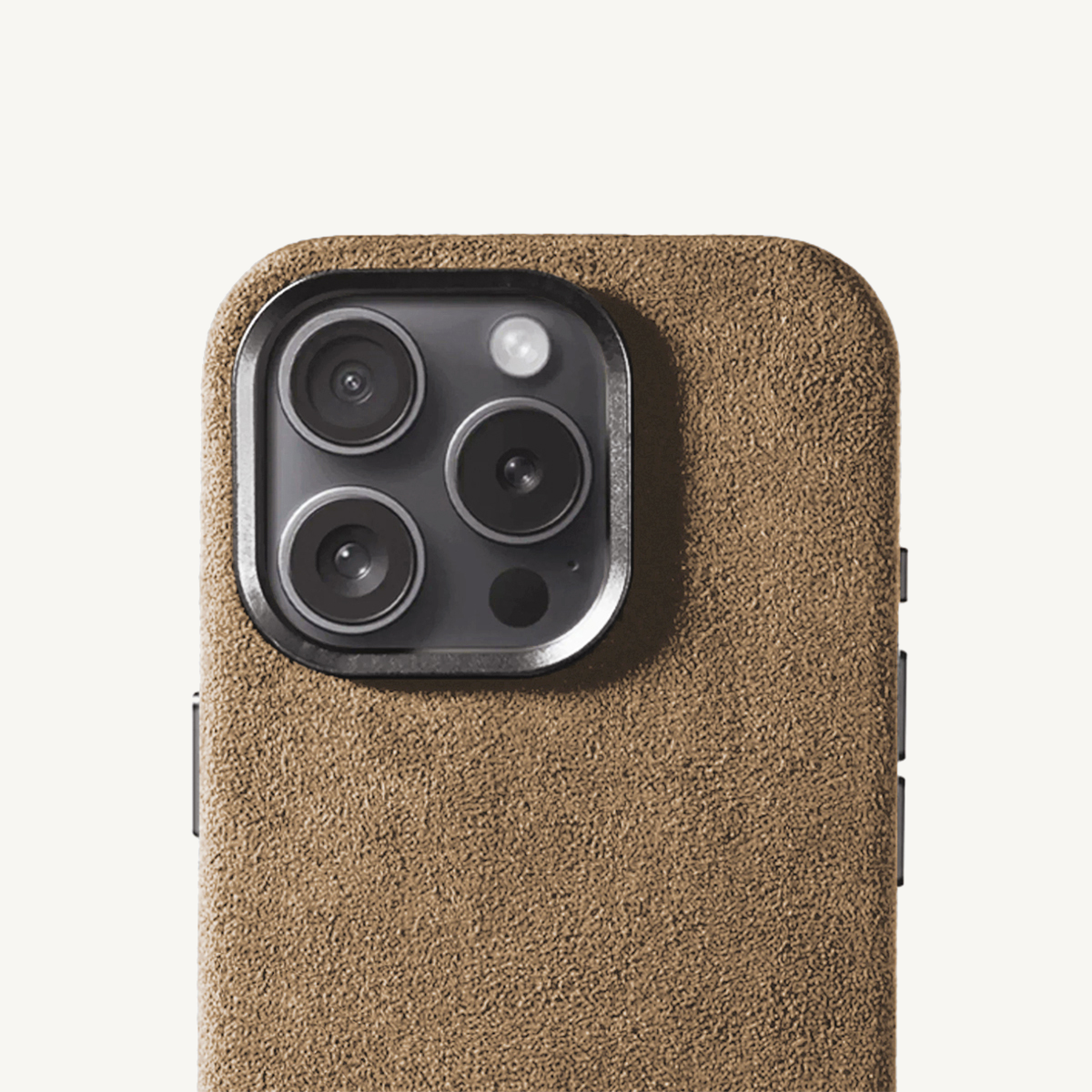 iPhone 16 Pro Max Alcantara® Case Taupe