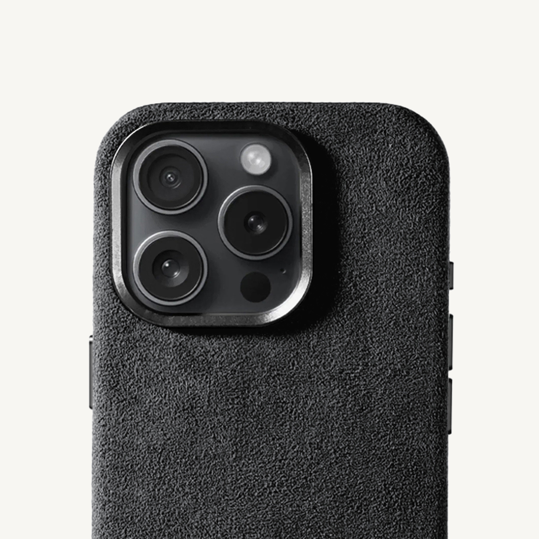 iPhone 16 Pro Max Alcantara Case Space Grey