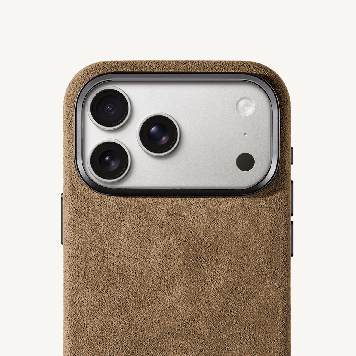 iPhone 17 Pro Max Alcantara® Case Taupe