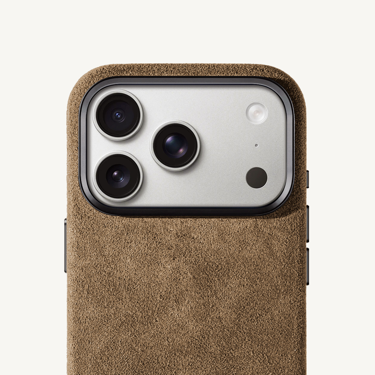 iPhone 17 Pro Alcantara® Case Taupe