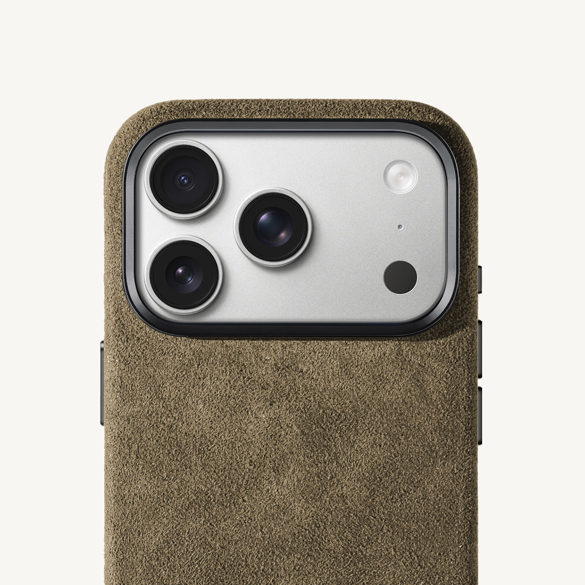 iPhone 17 Pro Alcantara Case Taupe